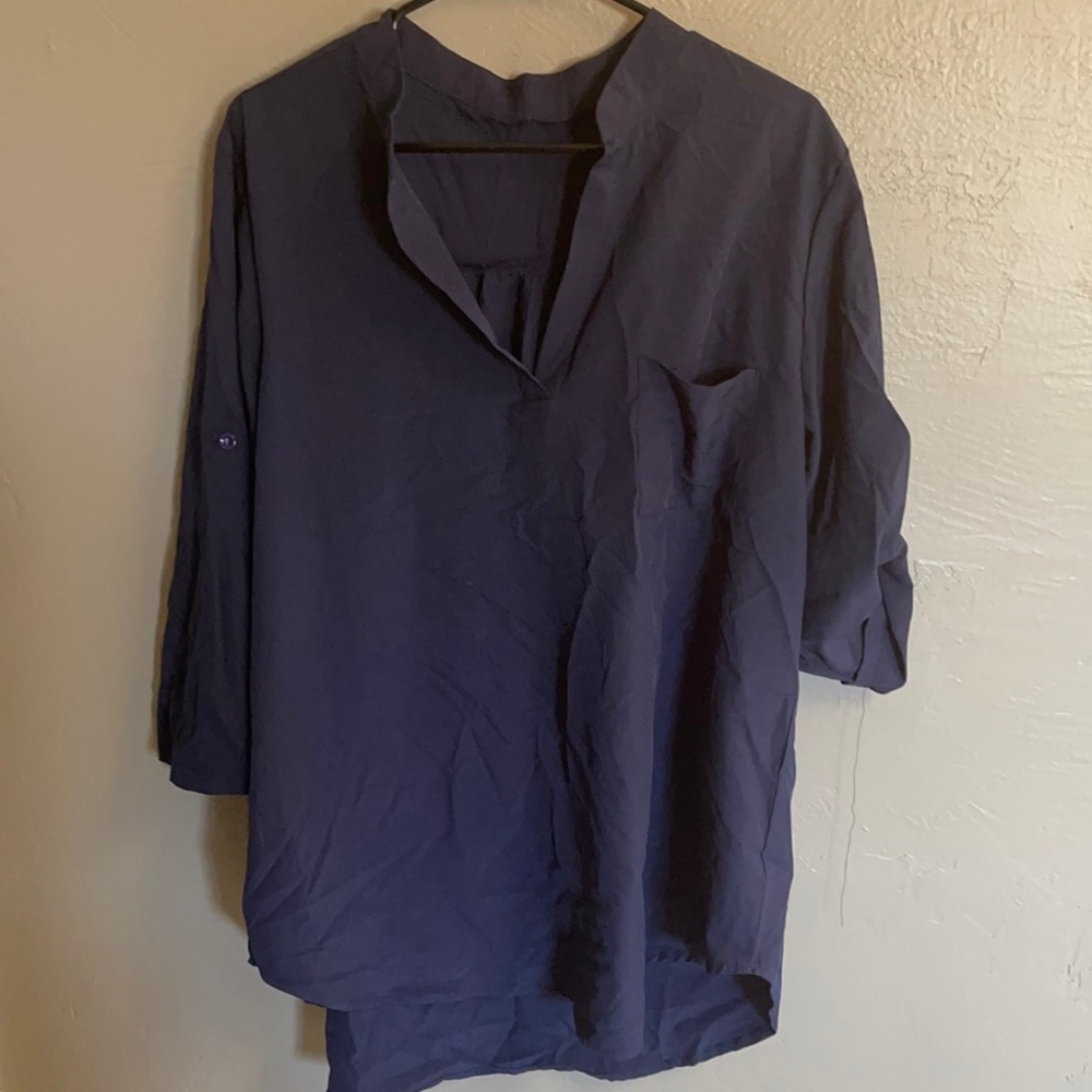 Navy Blouse